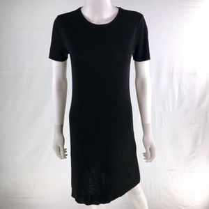 DKNY Medium Black Knee Shift Dress